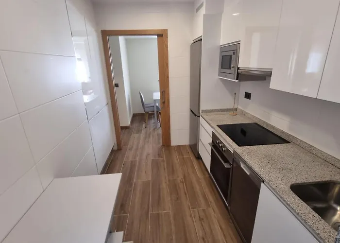 Апартаменты Pisos Playa Portonovo Санхенхо