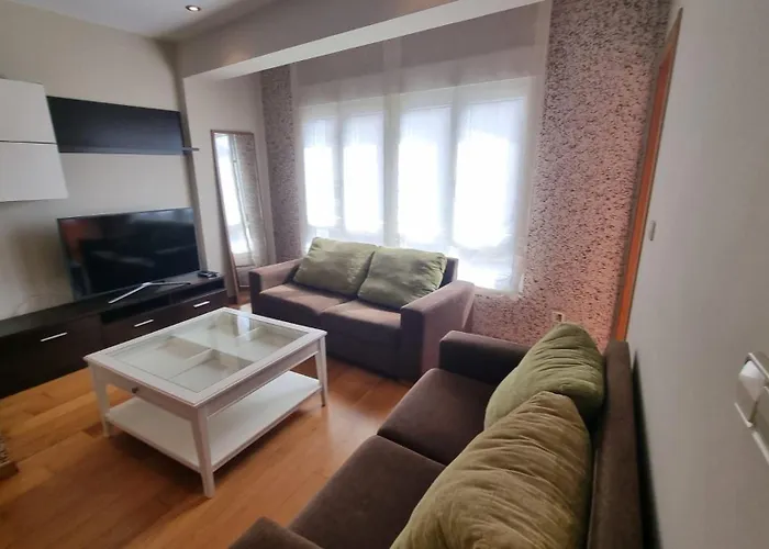 Апартаменты Pisos Playa Portonovo Санхенхо